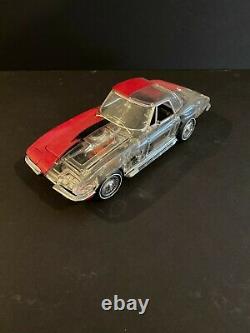 FRANKLIN MINT VERY RARE 1967 Corvette Clearcast Convertible Limited 1/24 No Box