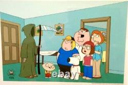 Family Guy Cel Death Is A Bitch Hand Painted Limited Edition Very Rare Cell