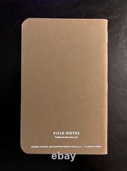 Field Notes Limited Edition 09 Balsam Fir Winter 2010 VERY RARE Single Unused