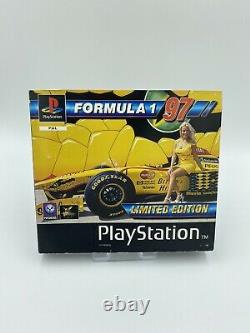 Formula 1 97 Limited Edition Sony PlayStation 1 PS1 PAL UK Very RARE Sleeve VGC