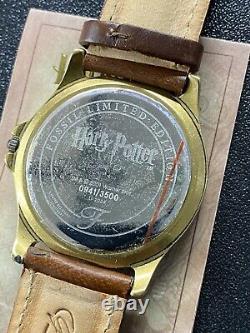 Fossil Limited Edition Harry Potter Watch Very Rare 941 Of 3500 Numbered Used