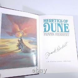 Frank Herbert Heretics of Dune Signed Numbered Limited First Edition Very Rare