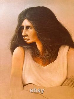 Frank Howell Marita Hand Signed Limited Edition 12/75 Lithograph Very Rare