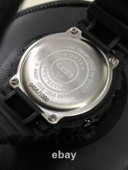 G-SHOCK × PORTER DW-5600VT 1000 limited Serial No. Included Full black Very Rare