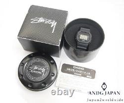 G-SHOCK STUSSY collaboration DW-5600 2014 Japan limited Watch Black Very rare