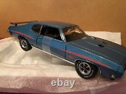 GMP/Danbury Mint 1/18 1970 Pontiac GTO Bermuda Blue Coupe (Very Rare)