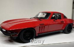 GT SPIRT 1/18 Scale Chevy CORVETTE C2 Red Very Very Limited And RARE Resin Model