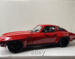 GT SPIRT 1/18 Scale Chevy CORVETTE C2 Red Very Very Limited And RARE Resin Model