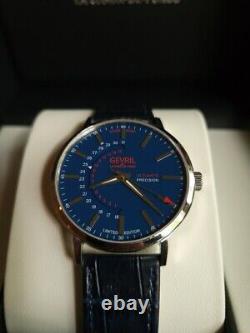 Gevril Guggenheim Super-Thin Automatic Dateflip NWT Very Limited Edition Rare