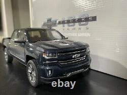 Gt Spirit 2018 Chevy Silverado Dealer Edition 118 Model Limited Very Rare Blue