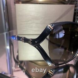 Gucci Sunglasses Black Limited Edition Swarovski Crystal 3508-B VERY RARE