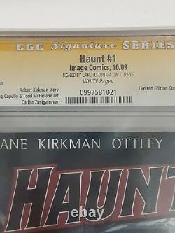 Haunt # 1 Limited Edition Variant Cgc 9.8 Graded Signed Only 199exist Very Rare