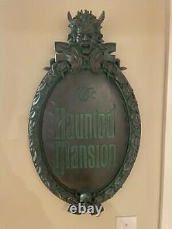 Haunted Mansion Disney Parks Disneyland Sign Prop Limited Edition Very Rare