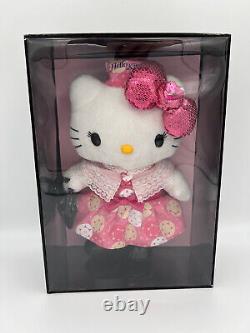 Hello Kitty x SAVOY Special Collaboration Plush Doll Very Rare/Limited with Box