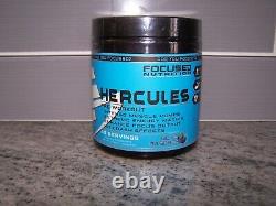 Hercules Focused Nutrition Pre Workout VERY RARE Limited Version STRONG Energy