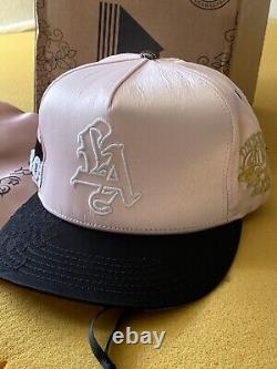 Hollywood LA Daniel luu hat Snapback Pink Very Rare Limited Edition