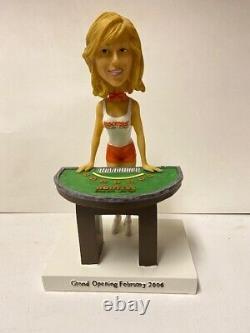 Hooters Bobblehead Casino Grand opening very rare limited to 3500 this is #1092