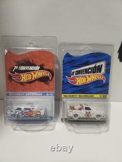 Hot Wheels 2014 2017 Mexico Convention 83 Chevy Silverado VERY RARE PIECES