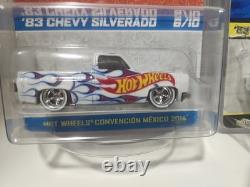 Hot Wheels 2014 2017 Mexico Convention 83 Chevy Silverado VERY RARE PIECES