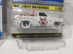 Hot Wheels 2014 2017 Mexico Convention 83 Chevy Silverado VERY RARE PIECES