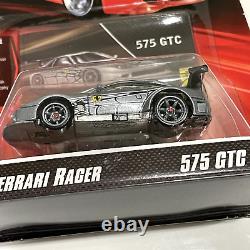 Hot Wheels Ferrari Racer 575 GTC Spiderweb Gray New Unopened Very Rare