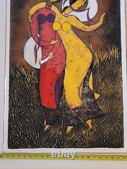Huong very rare Vietnamese original lithograph limited ed/ hand signed