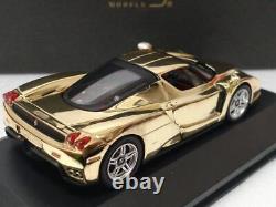 IXO ENZO FERRARI Gold Plated 143 Limited Edition 2002 Very Good+ Very Rare