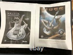 Ibanez SHRG1Z 2007 Limited Edition 1/185 H. R Giger Very Rare Zinc (metal) Finish