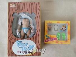 In Stock Tossa Tossa My Blue hair Bear Guy Figure LIMITED EDITION VERY RARE! Toy