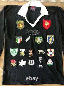Inaugural Rugby World Cup 1987 LIMITED EDITION Rugby Union Shirt VERY RARE