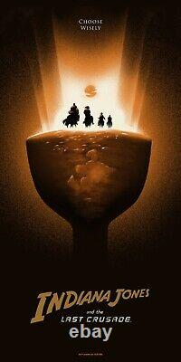 Indiana Jones Trilogy Limited Edition Print Set of 3 Numbered #/175! Very Rare