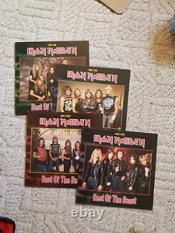 Iron Maiden Best Of The Beast Box Set'96 UK4 Vinyl LP Limited Edition Very Rare