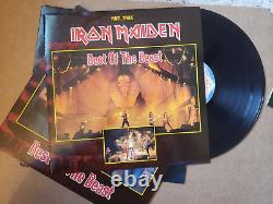 Iron Maiden Best Of The Beast Box Set'96 UK4 Vinyl LP Limited Edition Very Rare