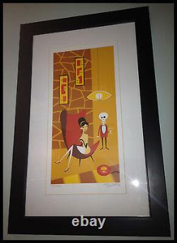 JOSH AGLE SHAG THE RED PHONE ART SERIGRAPH PRINT Limited #123/200 VERY RARE