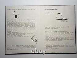 Joan Miró very rare lithography, limited print
