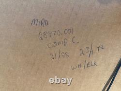 Joan Miró very rare lithography, limited print