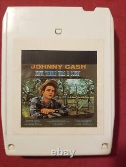 Johnny Cash Now There Was A Song Very Rare Limited Ed. 8 Track Tape+hank Williams