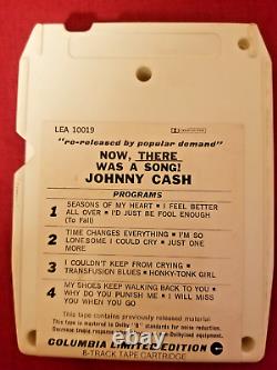 Johnny Cash Now There Was A Song Very Rare Limited Ed. 8 Track Tape+hank Williams