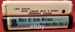 Johnny Cash Now There Was A Song Very Rare Limited Ed. 8 Track Tape+hank Williams