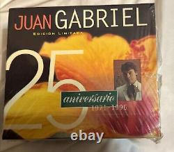 Juan Gabriel Edición Limited Ed Very Rare. 25 Aniversario 1971-1996 Newithother