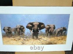 Just Elephants By David Shepherd Signed Limited Edition Very Rare