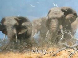 Just Elephants By David Shepherd Signed Limited Edition Very Rare