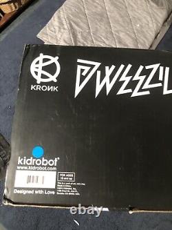 Kronk X Kid Robot Dweezil Dragon 15 Black Very Rare Limited Edition OVERSIZED B