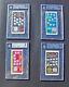 Limited Very Rare 1982 Graded (4) 8-8.5 Cards Unscratched Set Atari Mcdonalds