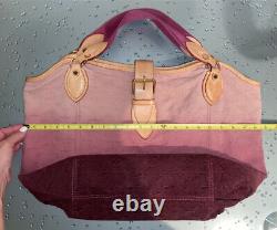 LOUIS VUITTON Denim Sunbeam Monogram Hobo Bag $2650 2010 Limited Very Rare CLEAN