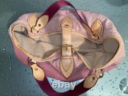 LOUIS VUITTON Denim Sunbeam Monogram Hobo Bag $2650 2010 Limited Very Rare CLEAN