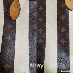 LOUIS VUITTON NEVERFULL MM RAYURE 2011 Limited Tote bag Very Rare Ladies Auth