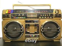 Lasonic i931 Ghetto Blaster Boombox LIMITED GOLD EDITION'Midas Touch' VERY RARE