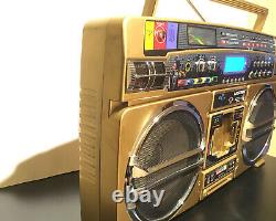 Lasonic i931 Ghetto Blaster Boombox LIMITED GOLD EDITION'Midas Touch' VERY RARE