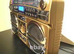 Lasonic i931 Ghetto Blaster Boombox LIMITED GOLD EDITION'Midas Touch' VERY RARE
